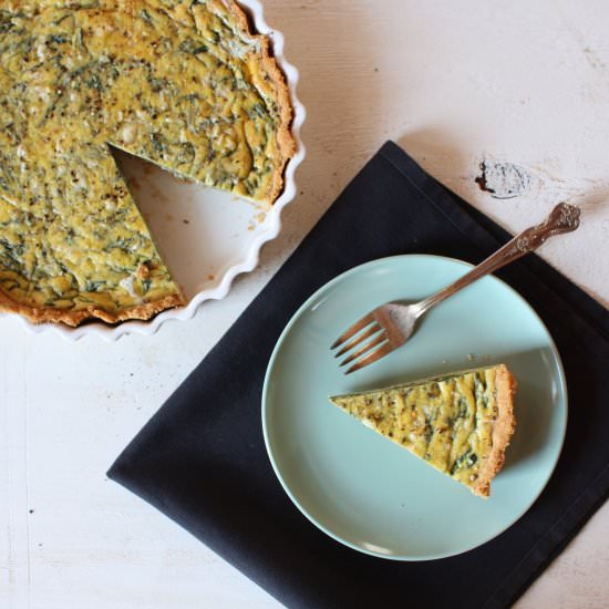 Gluten Free Spinach Quiche