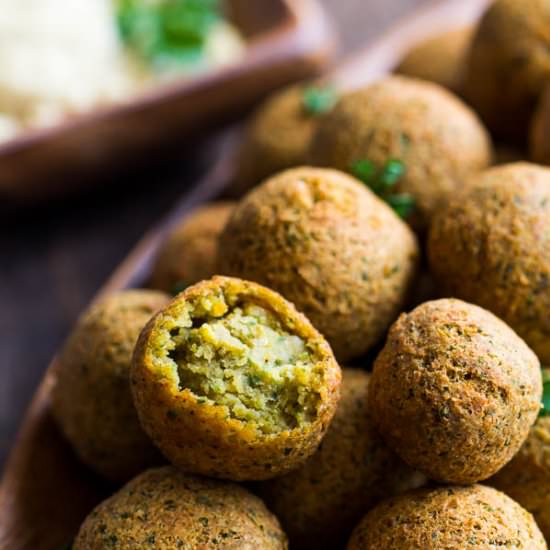 Homemade Falafel