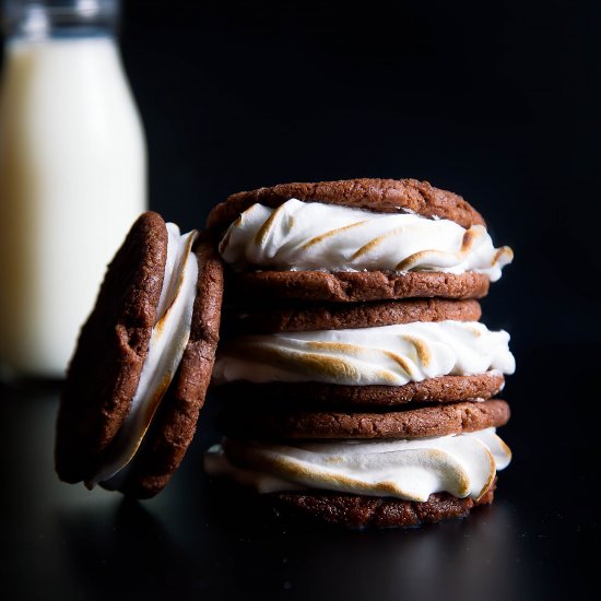 Nutella Sandwich Cookies