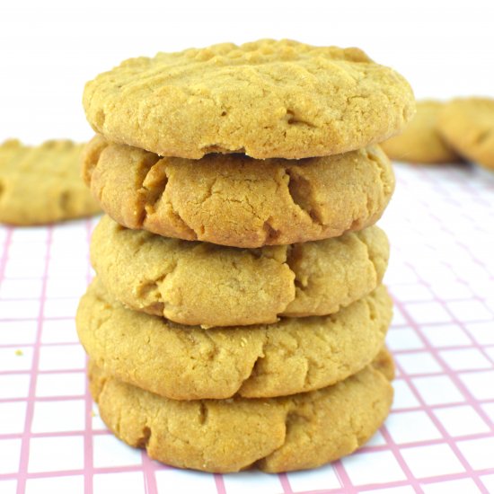 Brown Butter Peanut Butter Cookies