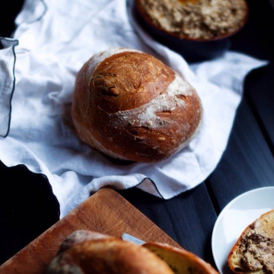 Simple Rosemary Bread