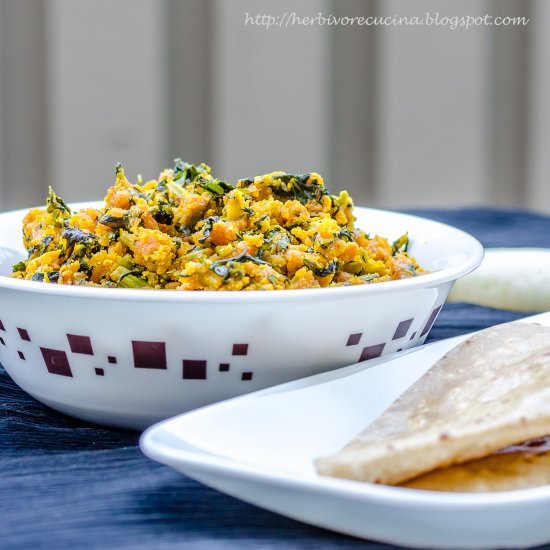 Mooli Besan | Daikon in Gram Flour