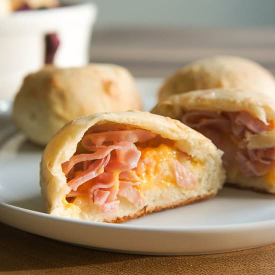 Ham, Cheese and Potato Biscuits