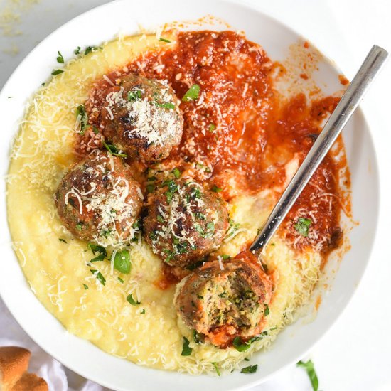 Baked Turkey Meatballs