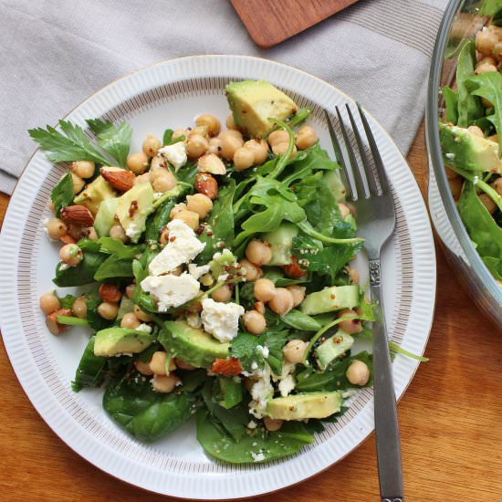 Parsley, Chickpea & Avocado Salad