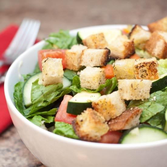 Sourdough Herbed Croutons