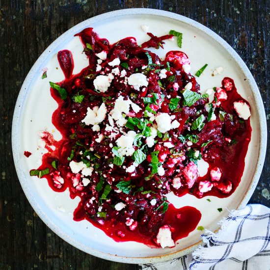 Carrot and Beet Salad with Feta