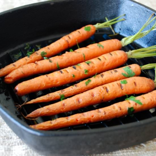 Roasted Carrots with Parsley