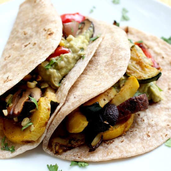 Vegan Grilled Vegetable Tacos