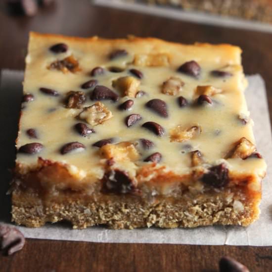 Skinny PB Banana 7 Layer Bars