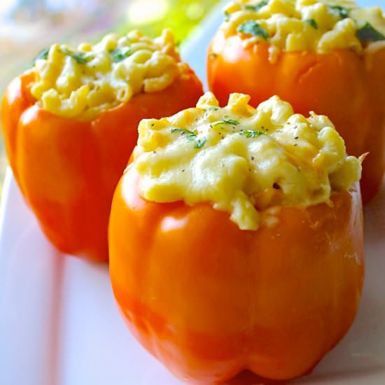 Stuffed Pasta Bell Peppers