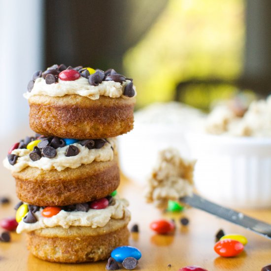 Monster Cookie Mini Donuts