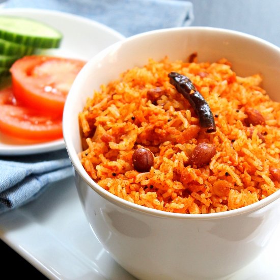 Spicy Carrot Rice With Mustard