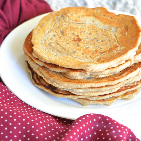 Vegan Banana Coconut Pancakes