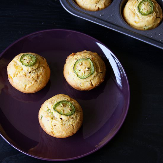 Jalapeno Corn Muffin (V)