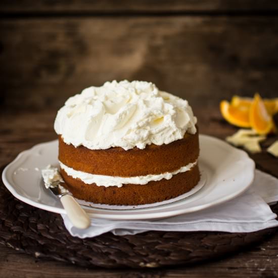 Moist Orange Cake