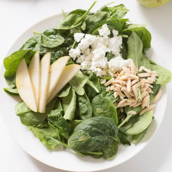 Pear and Goat Cheese Salad