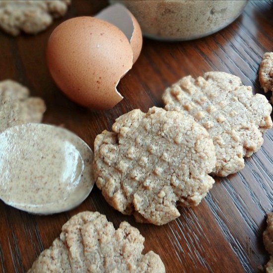 3 Ingredient Almond Butter Cookies