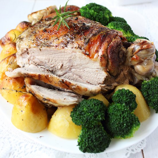 Pot Roasted Leg of Lamb