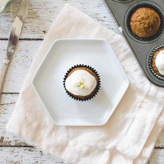 Maté Carrot Cupcakes