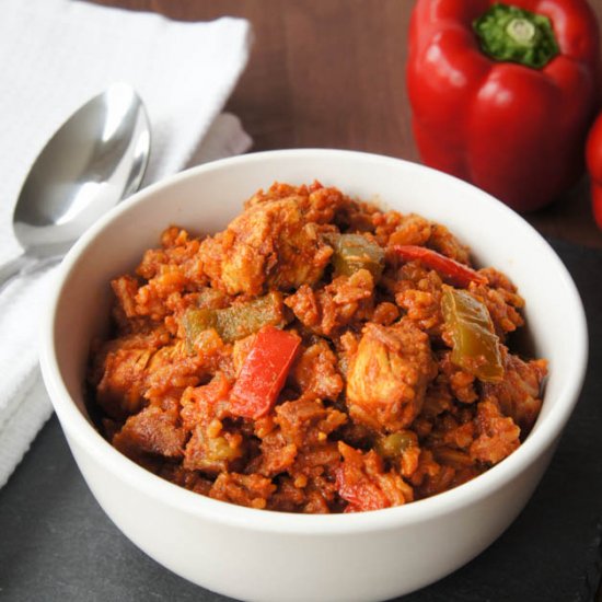 Chicken & Chorizo Jambalaya