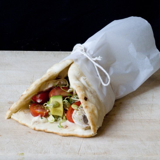 Veggie Pita Sandwich