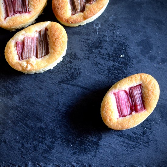 Rhubarb Friands