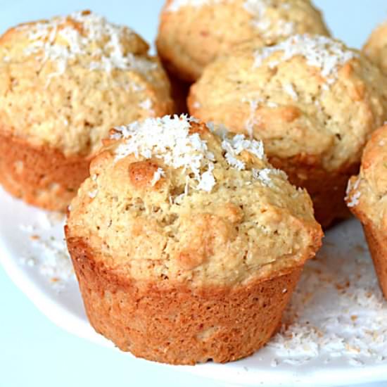 Toasted Coconut-Lime Muffins