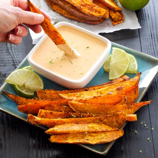 Chili Lime Sweet Potato Fries