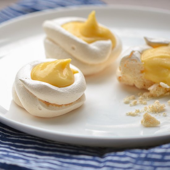 Lemon Meringue Nests