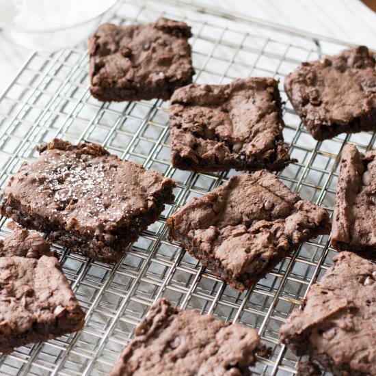 Black Bean + Sweet Potato Brownies