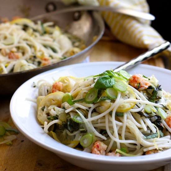 Spaghetti with Lemon & Langoustine