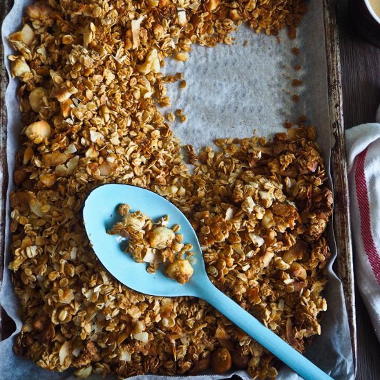 Low Fat Anzac Biscuit Granola