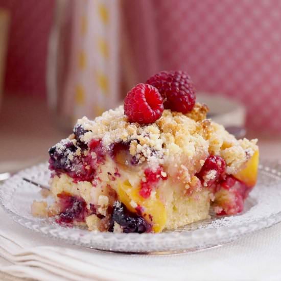 Yogurt fruit cake