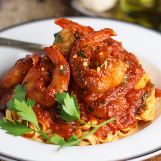 Shrimp Fra Diavolo