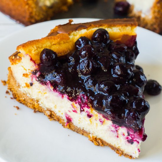 Lemon Blueberry Cheesecake