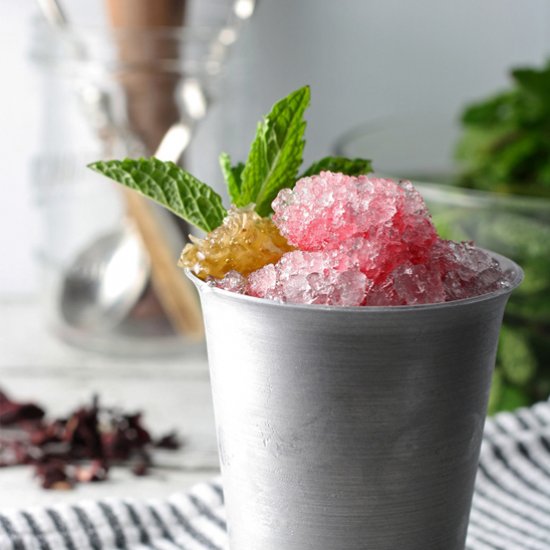 Hibiscus Honey Mint Julep