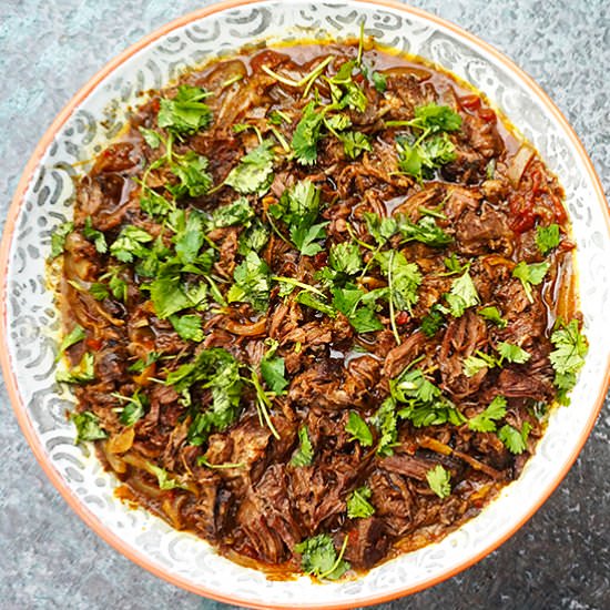 Spicy, Shredded Beef