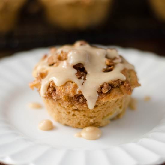 Caramel Apple Pecan Muffin