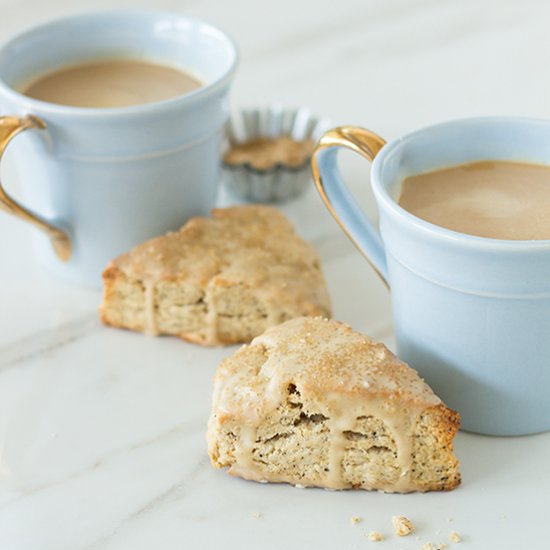 Coffee and Brown Sugar Scones