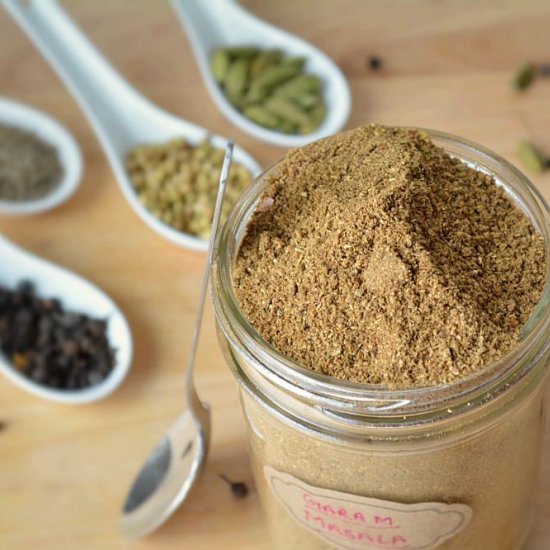 Homemade Garam Masala Powder