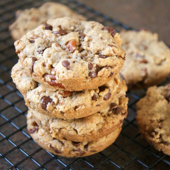 Pecan Chocolate Chip Cookies