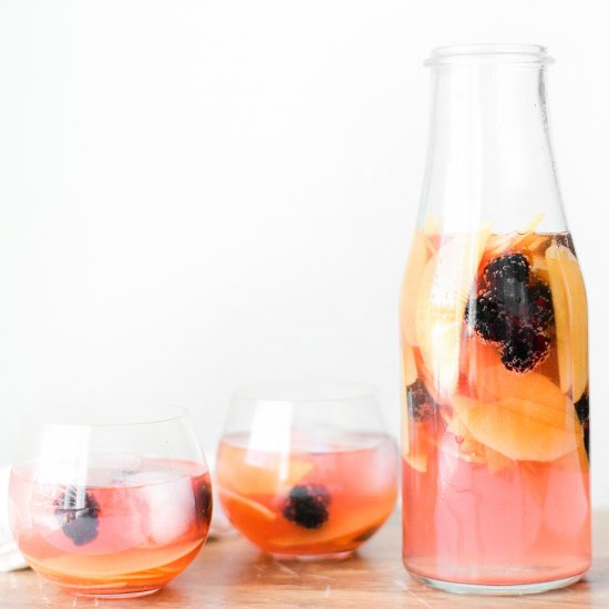 Mango & Blackberry Sangria