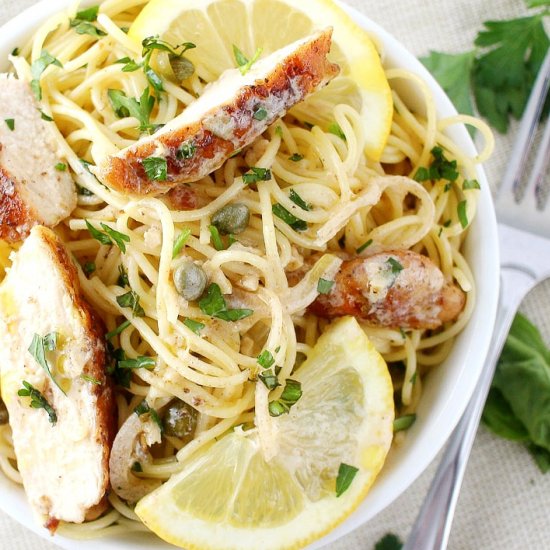 Easy Lemon Chicken Piccata