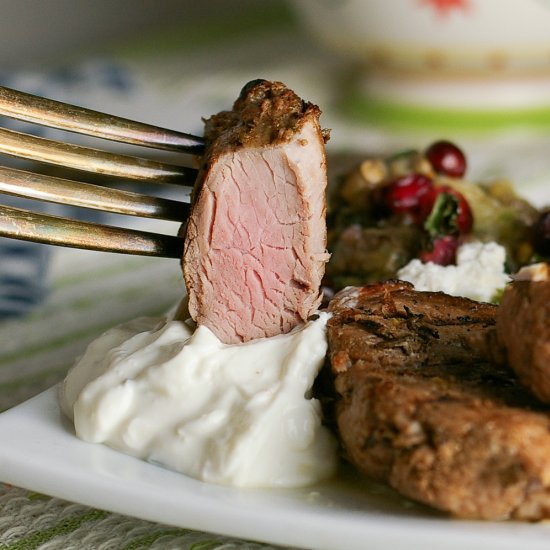 Sous Vide Pork Souvlaki