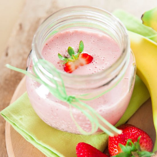 Strawberry and Banana Smoothie