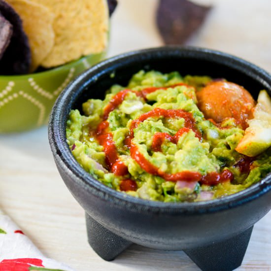 Sriracha Guacamole