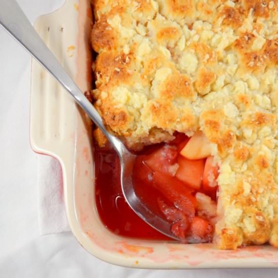 Apple and Elderflower Cobbler