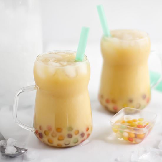 Mango Boba Tea