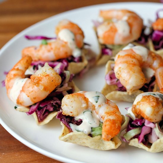 Creole Shrimp Nachos